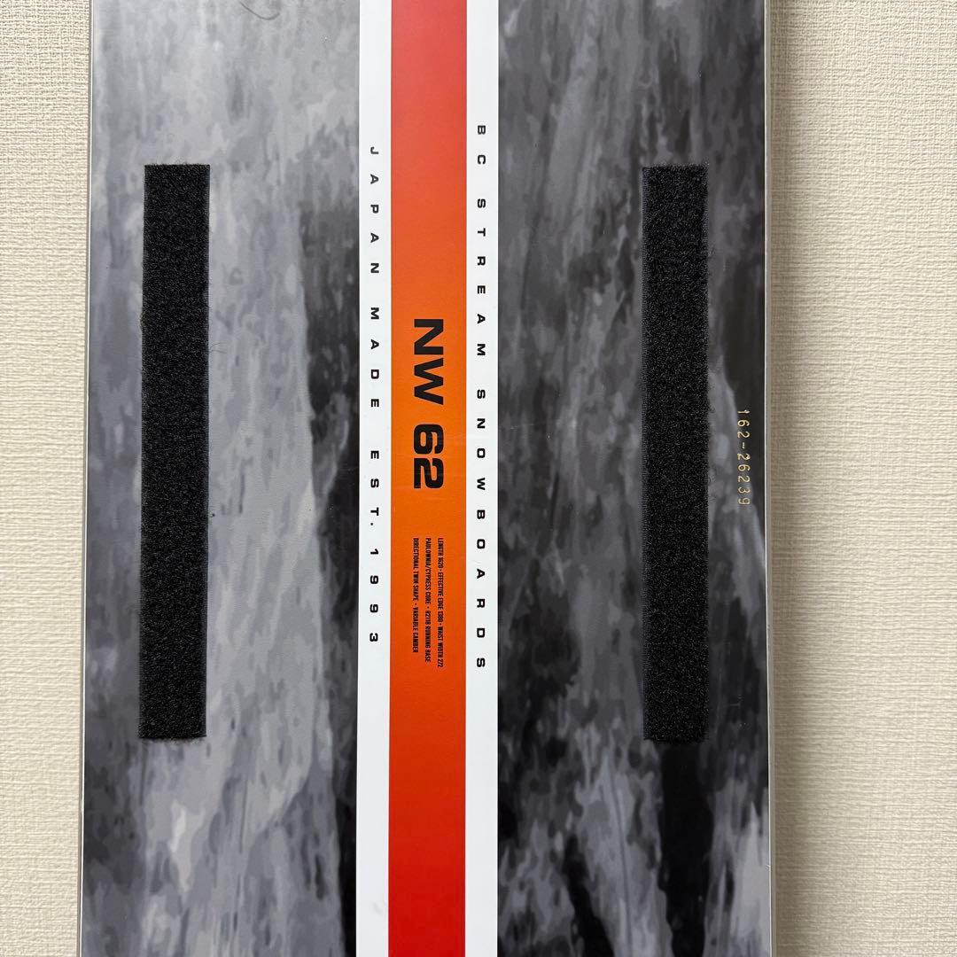 BC STREAM NW スノーボード板25-26 162cm