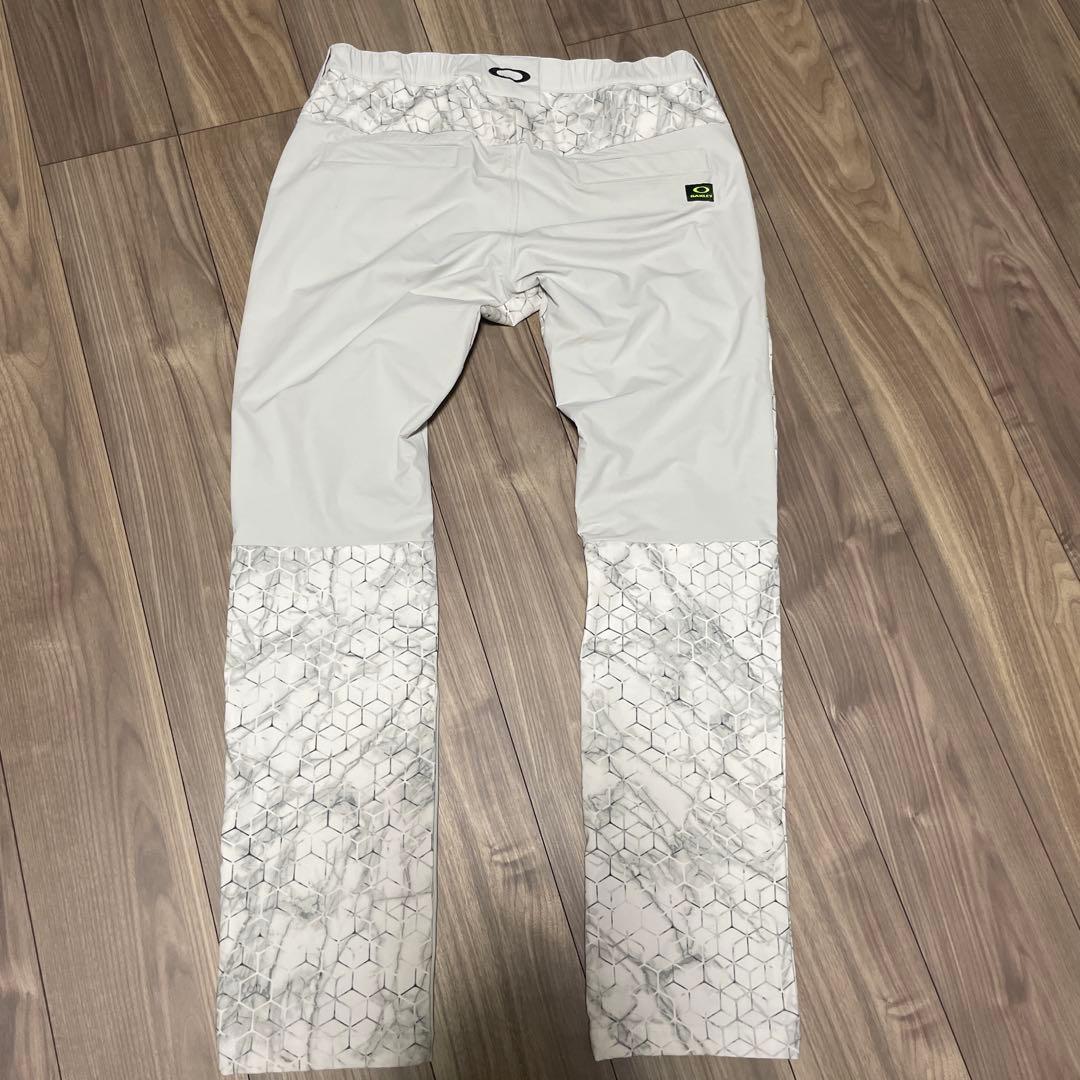 美品 OAKLEY スカル 高機能 セットアップ ゴルフウェア2XL