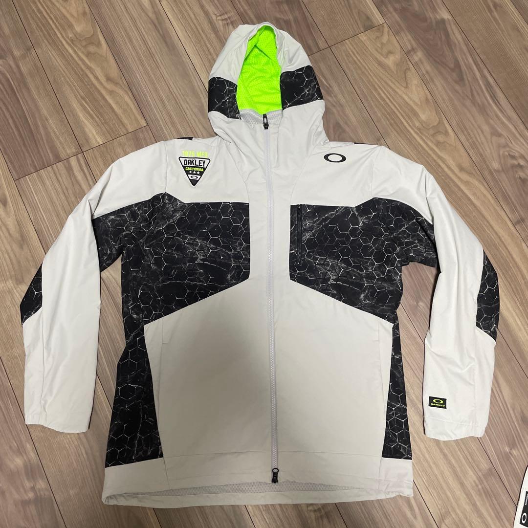 美品 OAKLEY スカル 高機能 セットアップ ゴルフウェア2XL