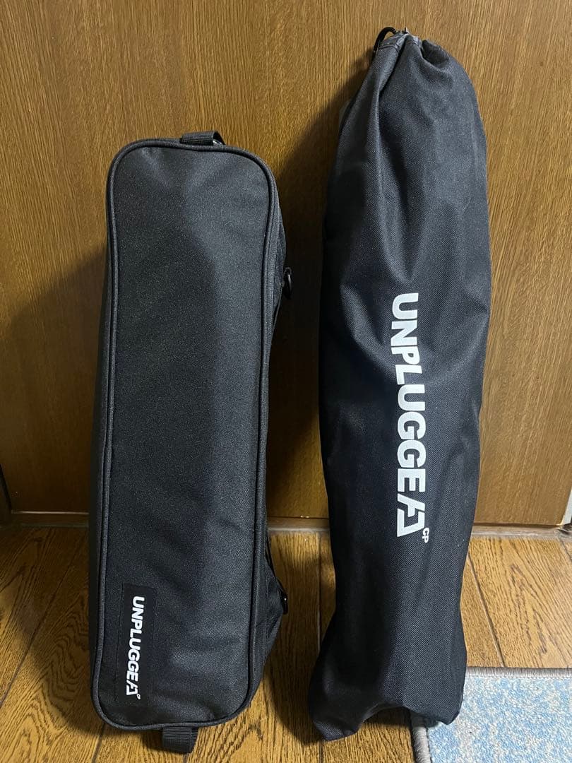 UNPLUGGED ハイバックチェア ブラック×マルチボックススタンドセット