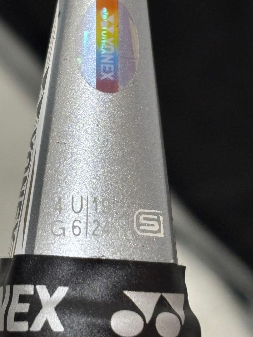 YONEX ナノレイ 500 バドミントンラケット　4U