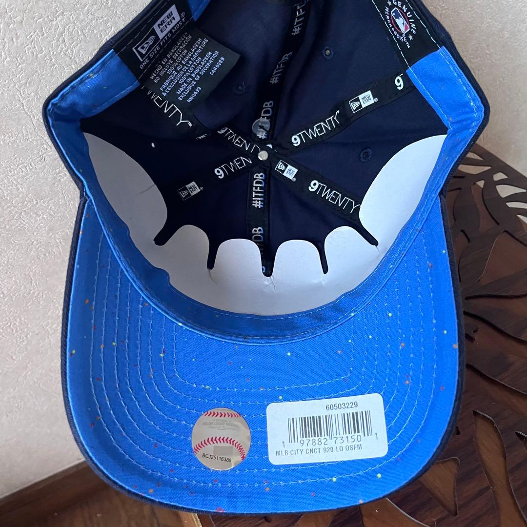 25年も着用！【海外限定】New Era ドジャース シティコネクトキャップ