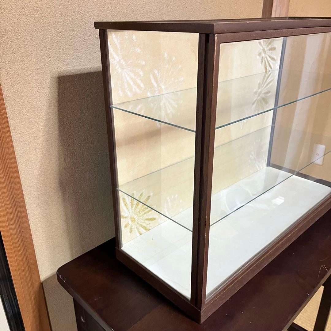 ヌ*ー様 昭和レトロ　和風ガラスケース