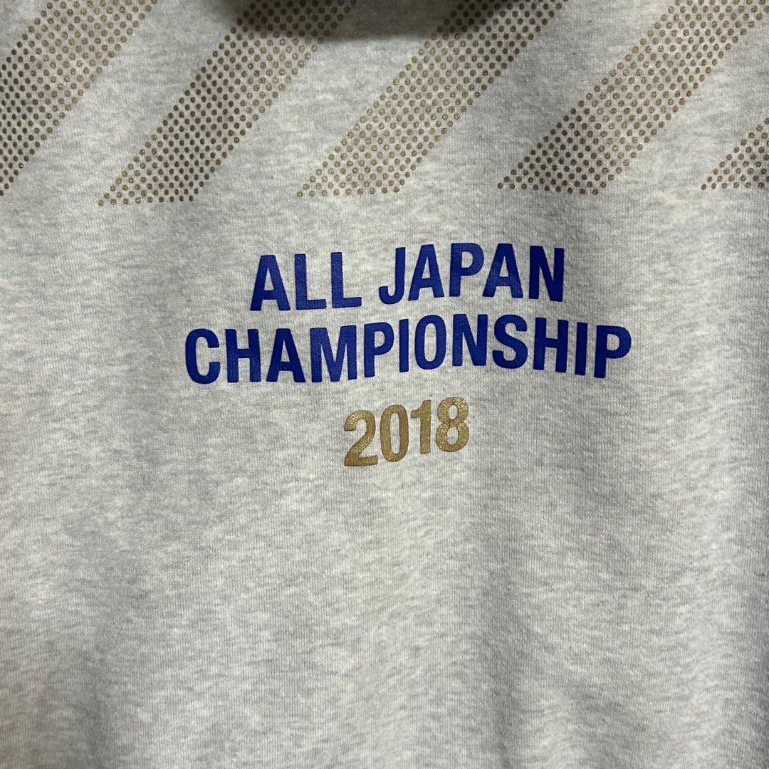 デサント　DESCENTE 2018 福井国体　サイズＬパーカー バレーボール