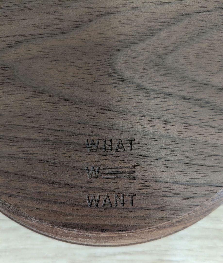 【新品未使用】WHAT WE WANT GOALSTAND ウォールナット