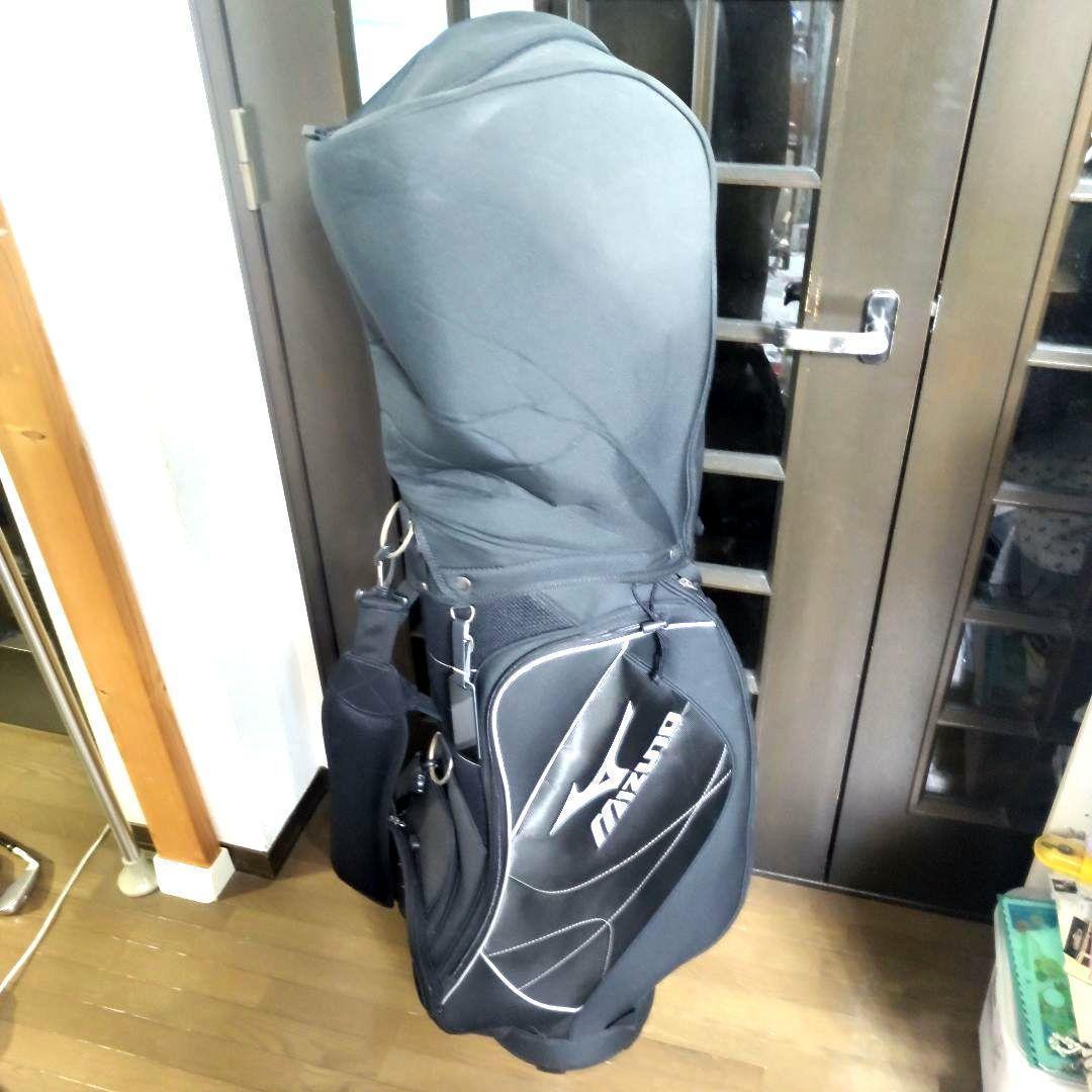 【niko】MIZUNO 　キャディーバッグ　ゴルフバッグ セット 初心者