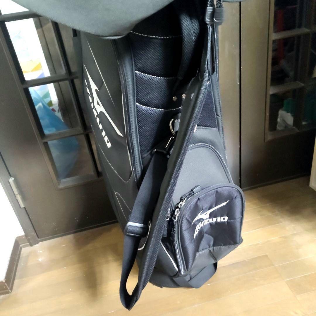 【niko】MIZUNO 　キャディーバッグ　ゴルフバッグ セット 初心者