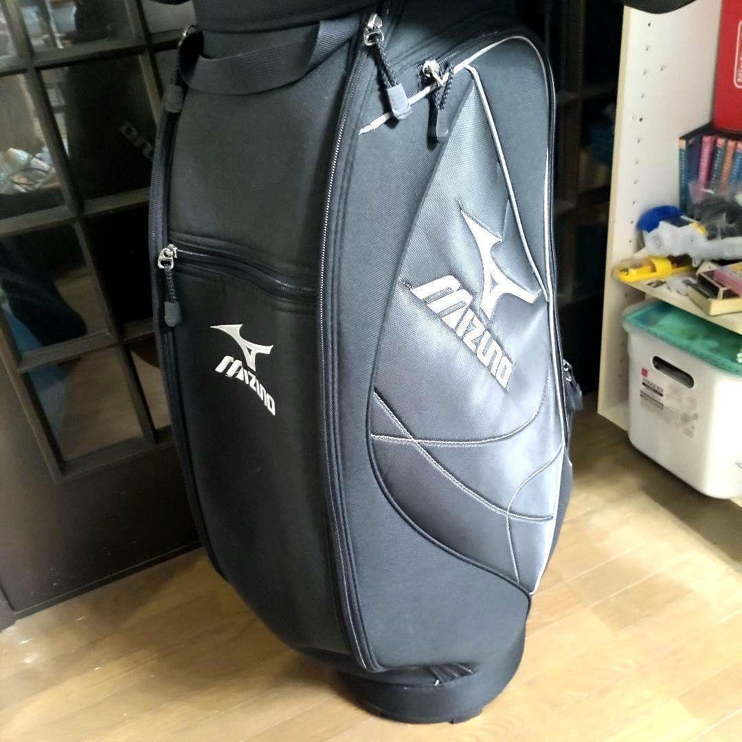 【niko】MIZUNO 　キャディーバッグ　ゴルフバッグ セット 初心者