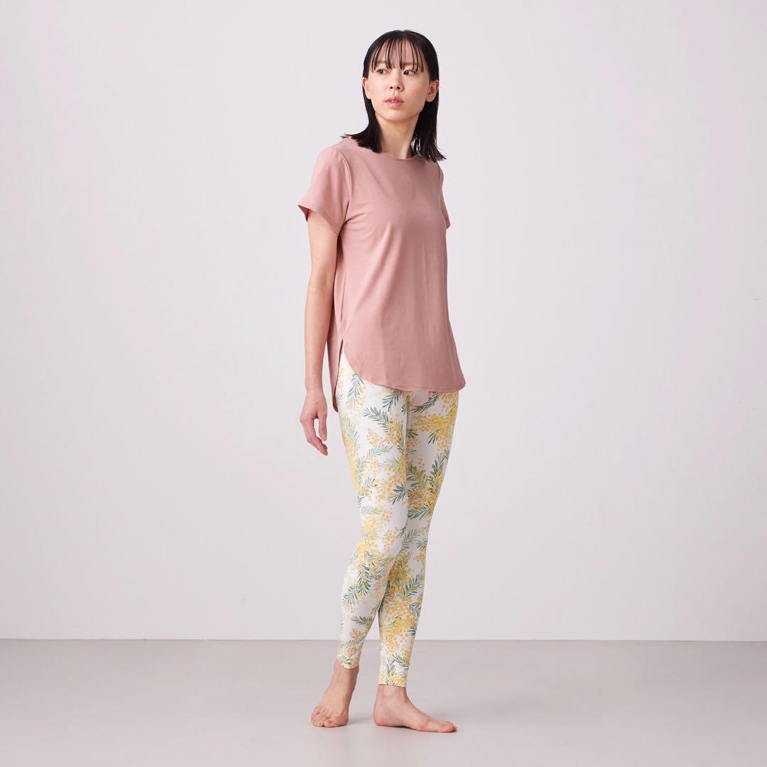 chacott ミモザプリントレギンス　チャコット 人気