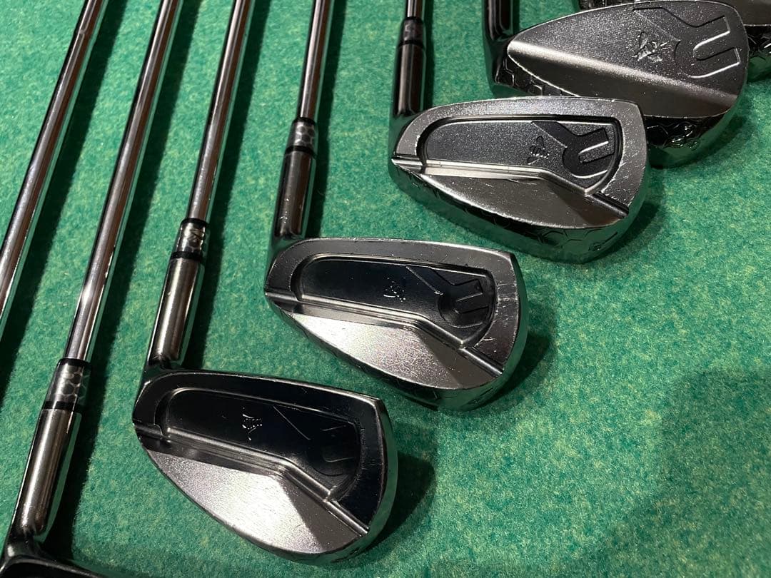 ロッディオ【特注品】CCフォージド　6〜PW、48度、52度　DLC加工　7本
