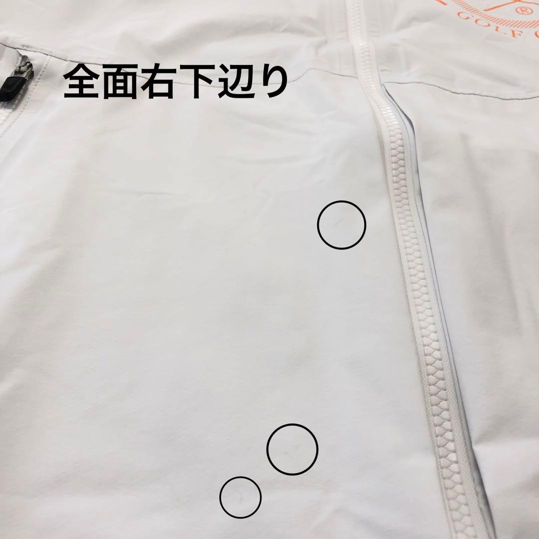 マークアンドロナ MARK＆LONA レインウェア セットアップ ゴルフ 白