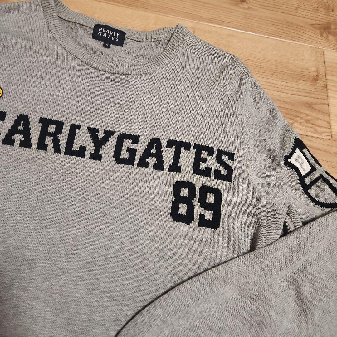 PEARLY GATES グレー セーター 89