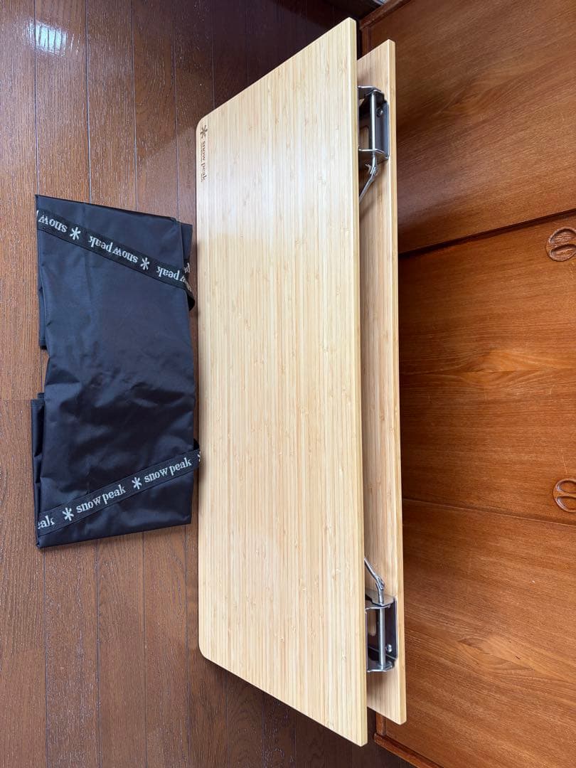 中古  peak ワンアクションテーブル Light Bamboo