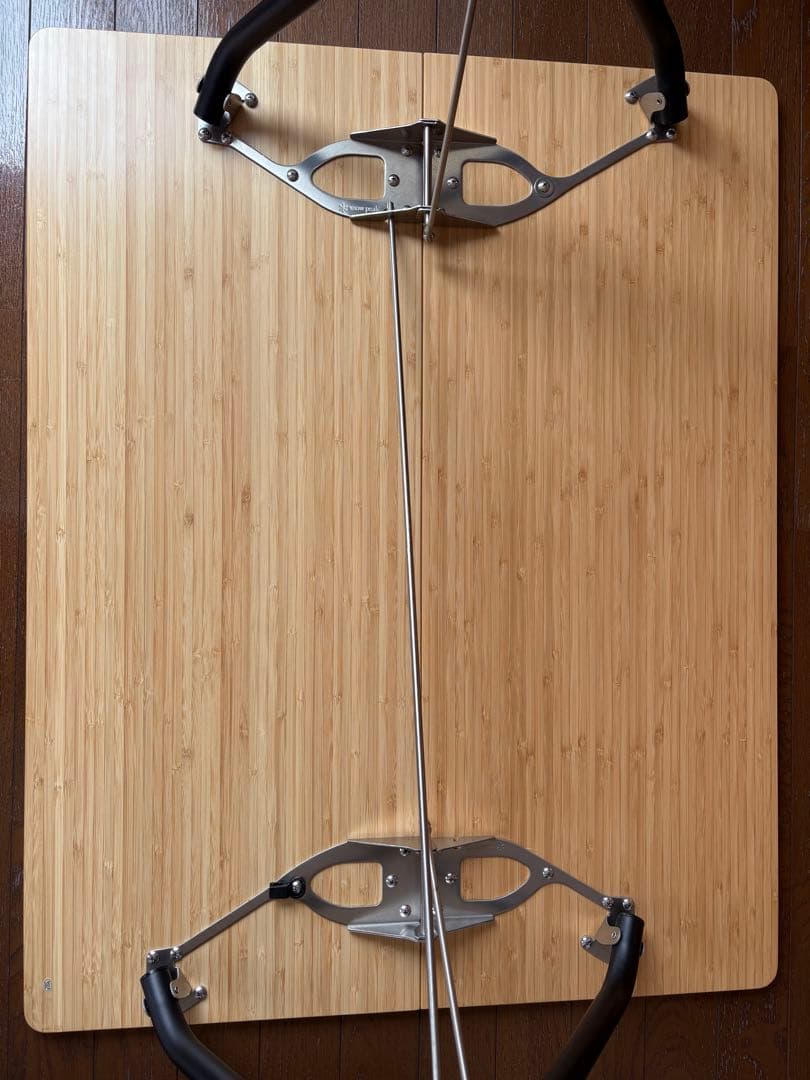 中古  peak ワンアクションテーブル Light Bamboo