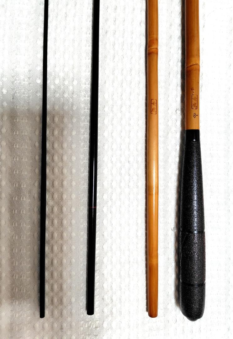 美品　へらぶな竿　ヘラ竿合成竿　竜虎　８尺　硬調
