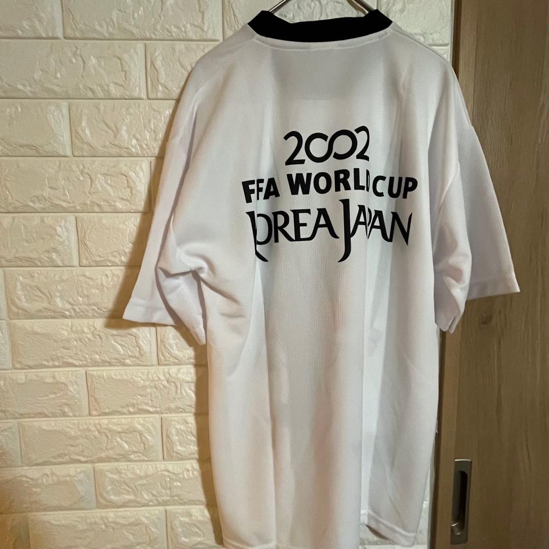 希少 2002年 日韓W杯 アルゼンチン代表 応援Tシャツ Vネック ゆるだぼ