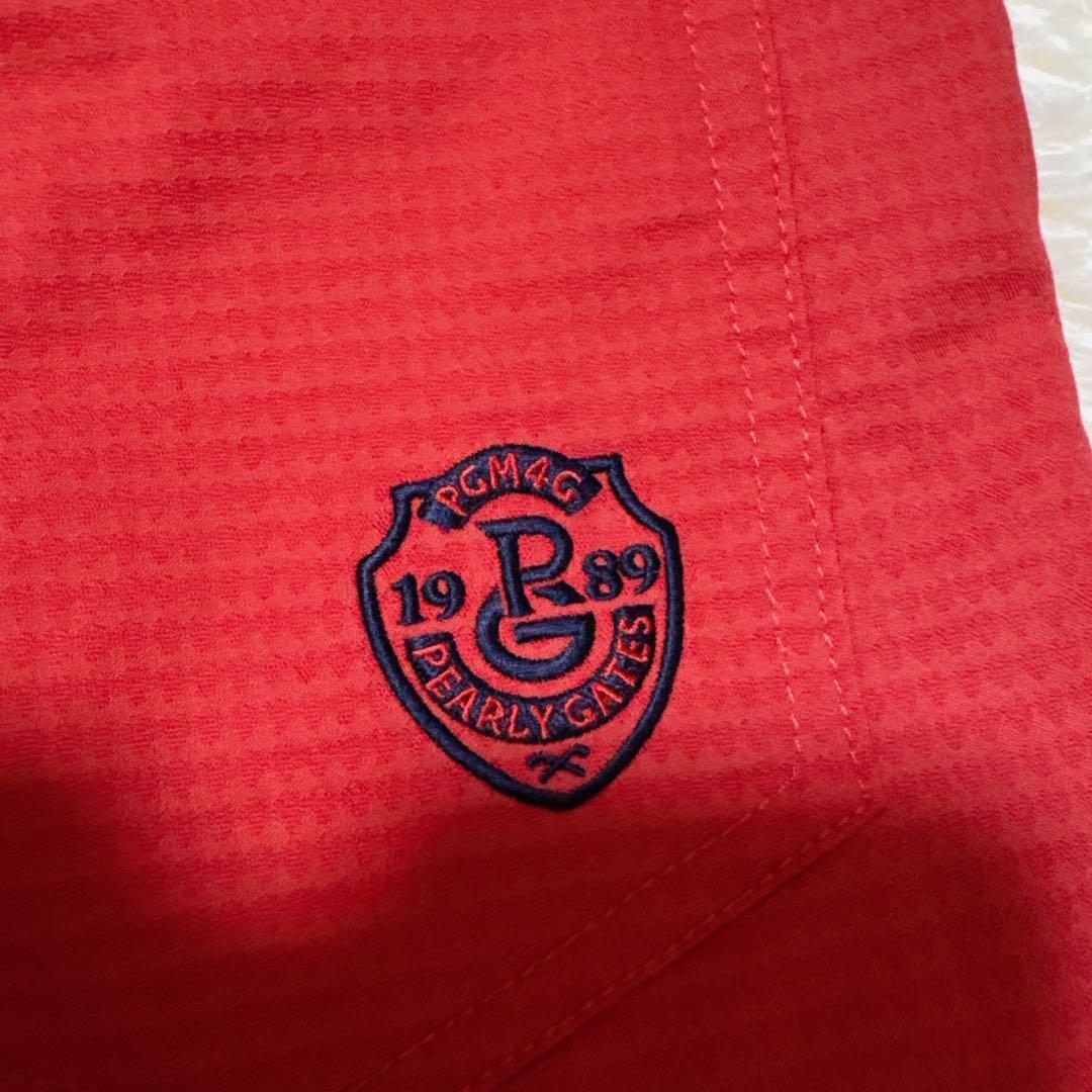パーリーゲイツ　イーエックス ストレッチ ショートパンツ赤