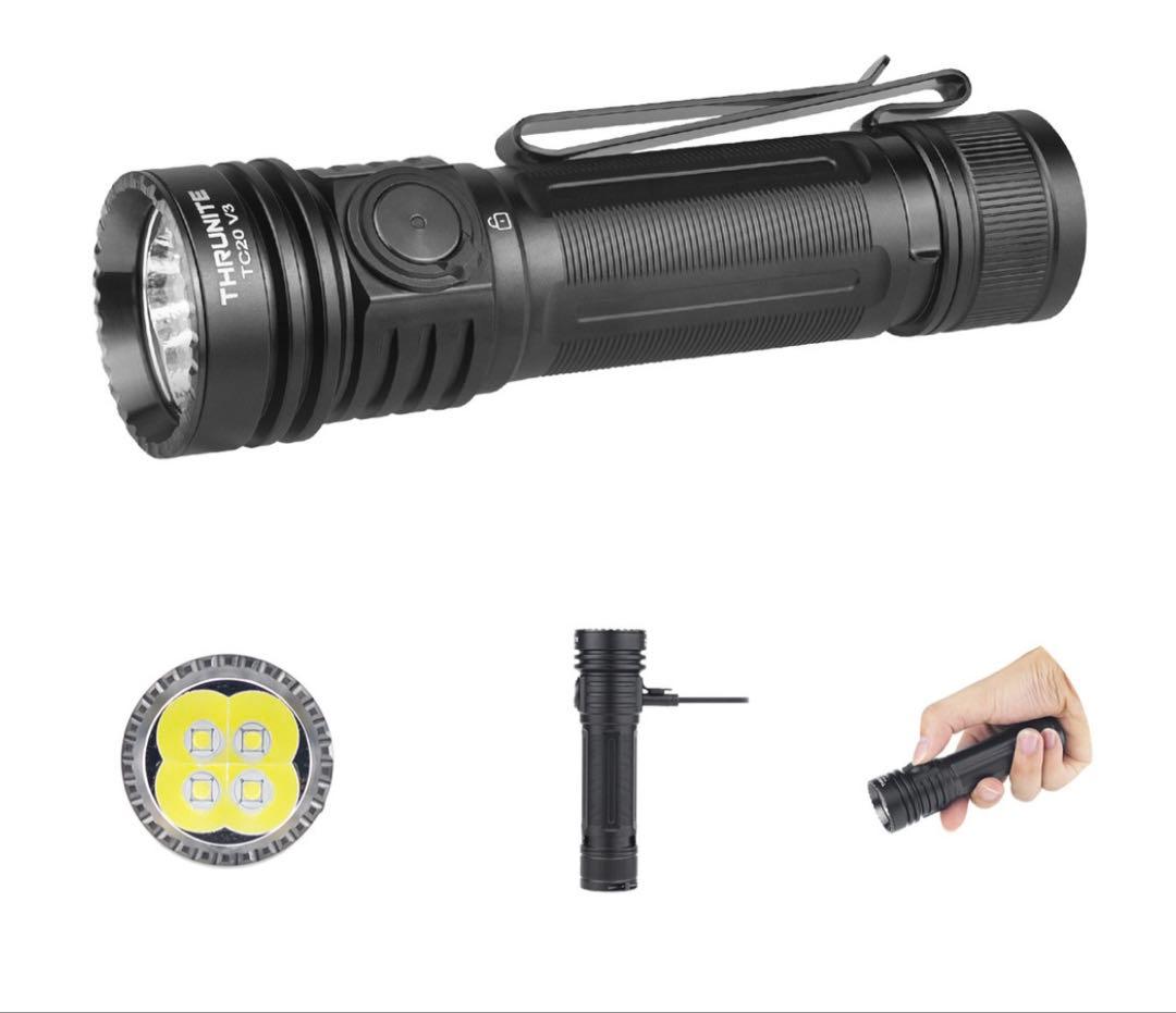 スルーナイト ThruNite TC20 V3 LEDフラッシュライト