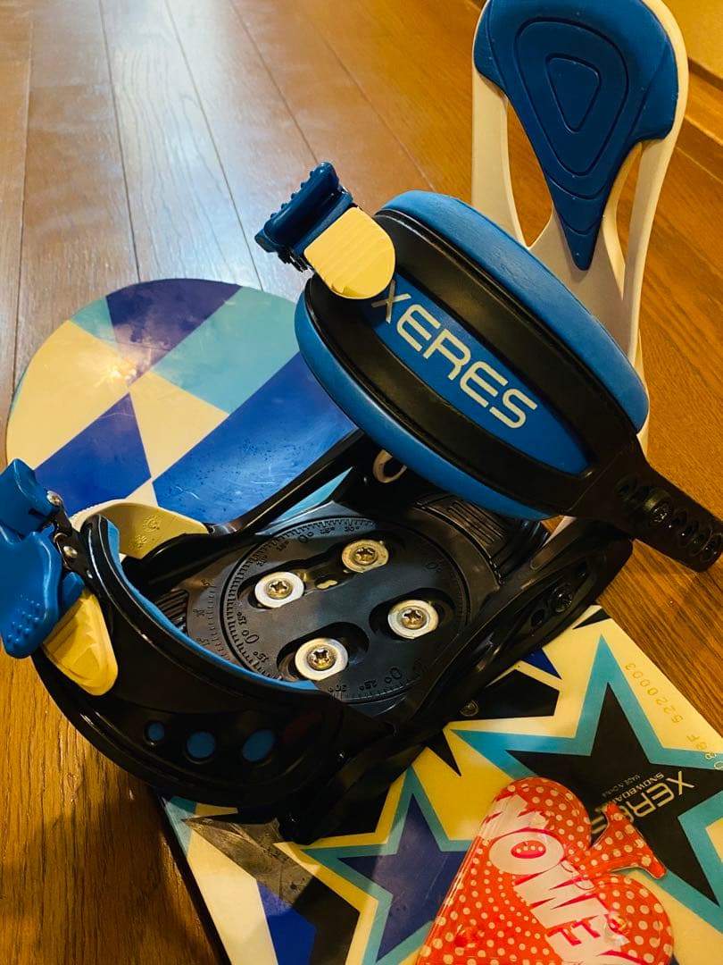 美品✨XERES スノーボード キッズ 118cm Jr.ビンディング付