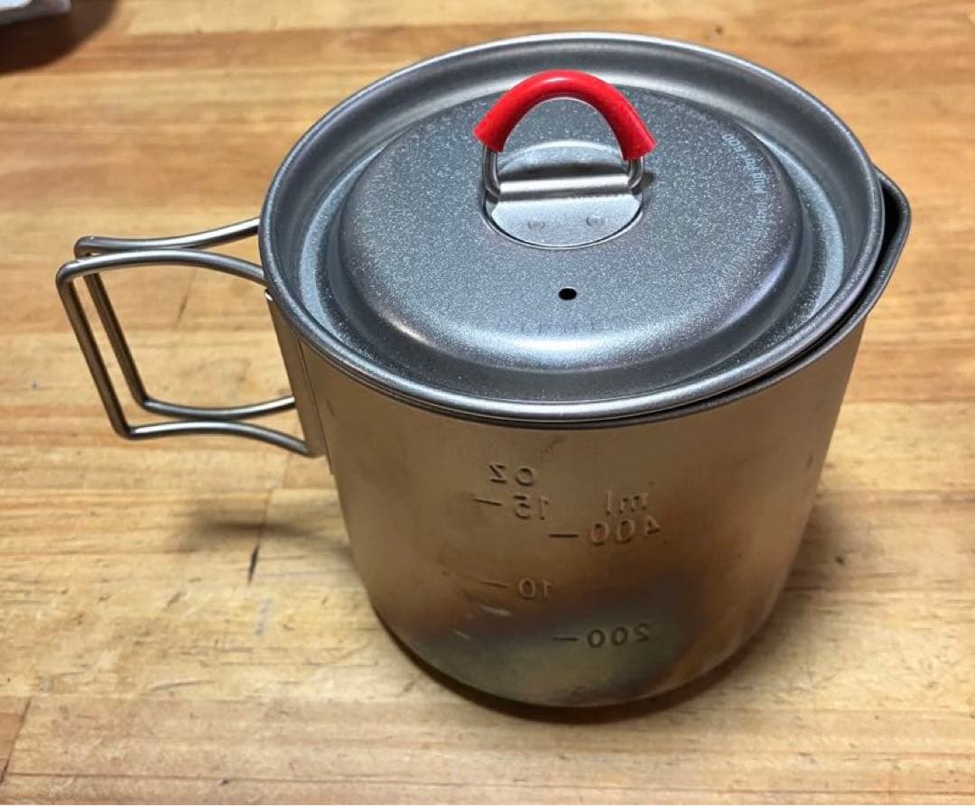 EVERNEW エバニュー　アルコールストーブ用スタンド、チタンマグポット500