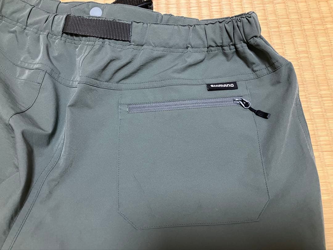 シマノ ドライバーサタイル パンツ WP-001W セージグリーン XL