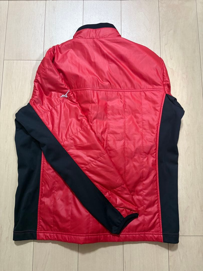 Mizuno ゴルフジャケット Lサイズ 赤黒