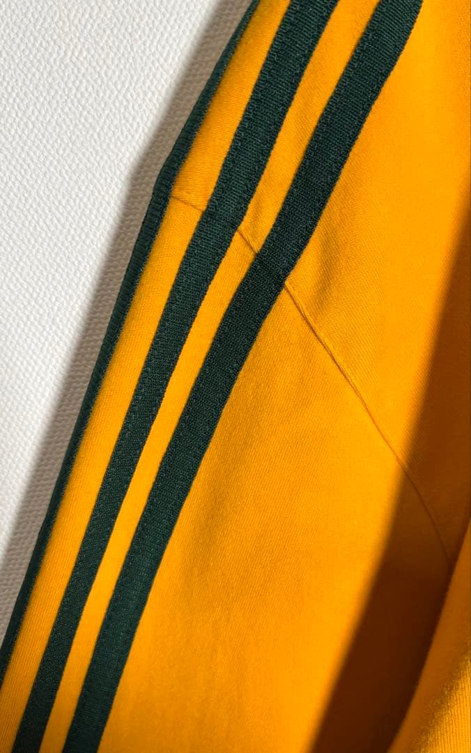 adidas アディダス　刺繍ロゴ　オーストラリア代表　ラガーシャツ