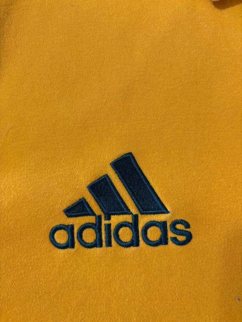 adidas アディダス　刺繍ロゴ　オーストラリア代表　ラガーシャツ