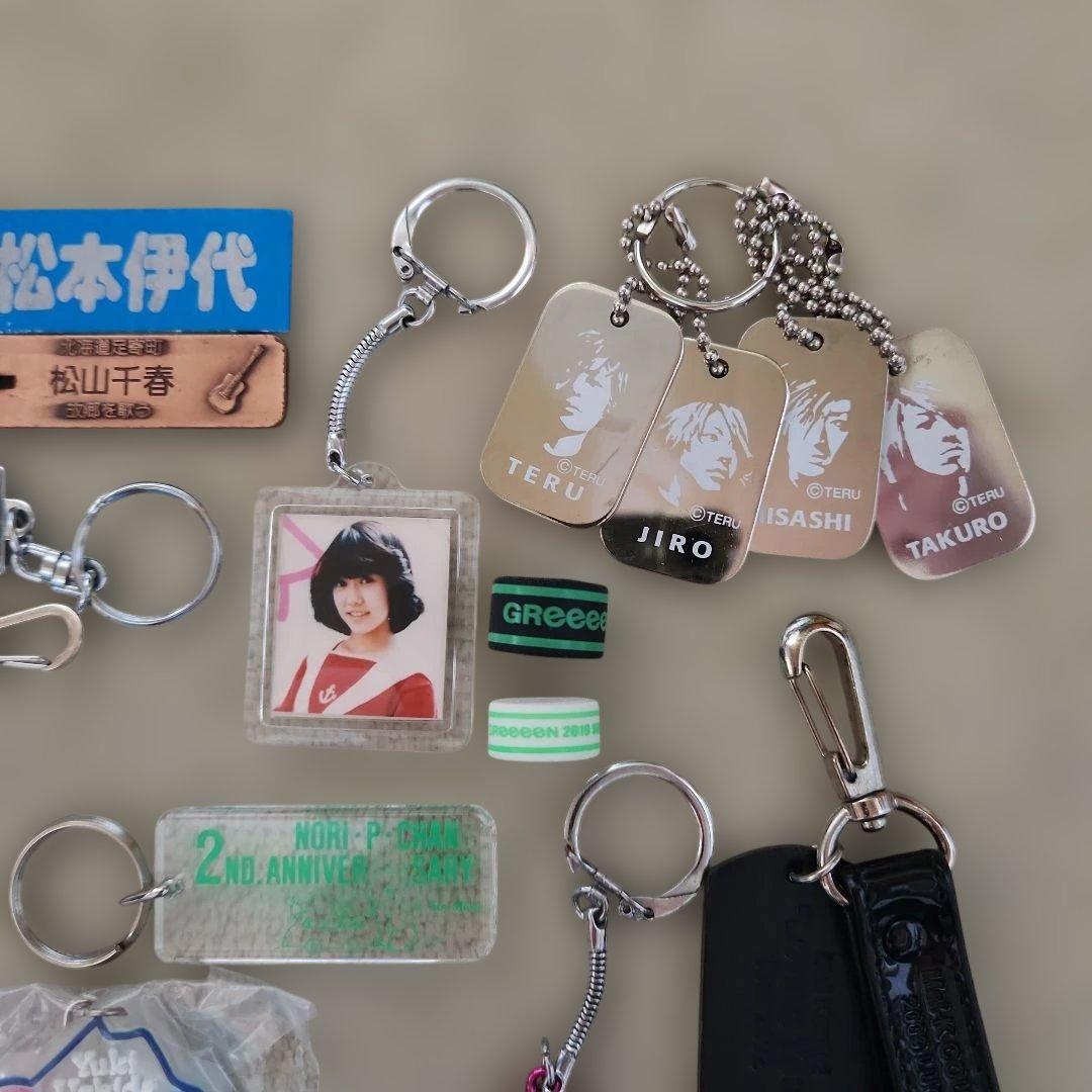 アイドル ミュージシャン キーホルダー レトロ 32点