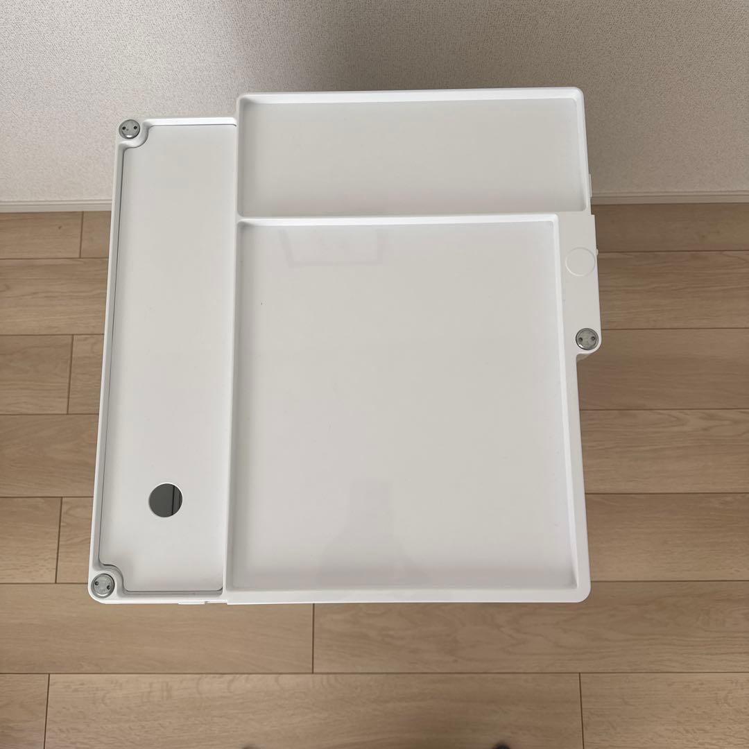 直接引取【美品】B-LINE ボビーワゴン 3段5トレイ ホワイト　正規品