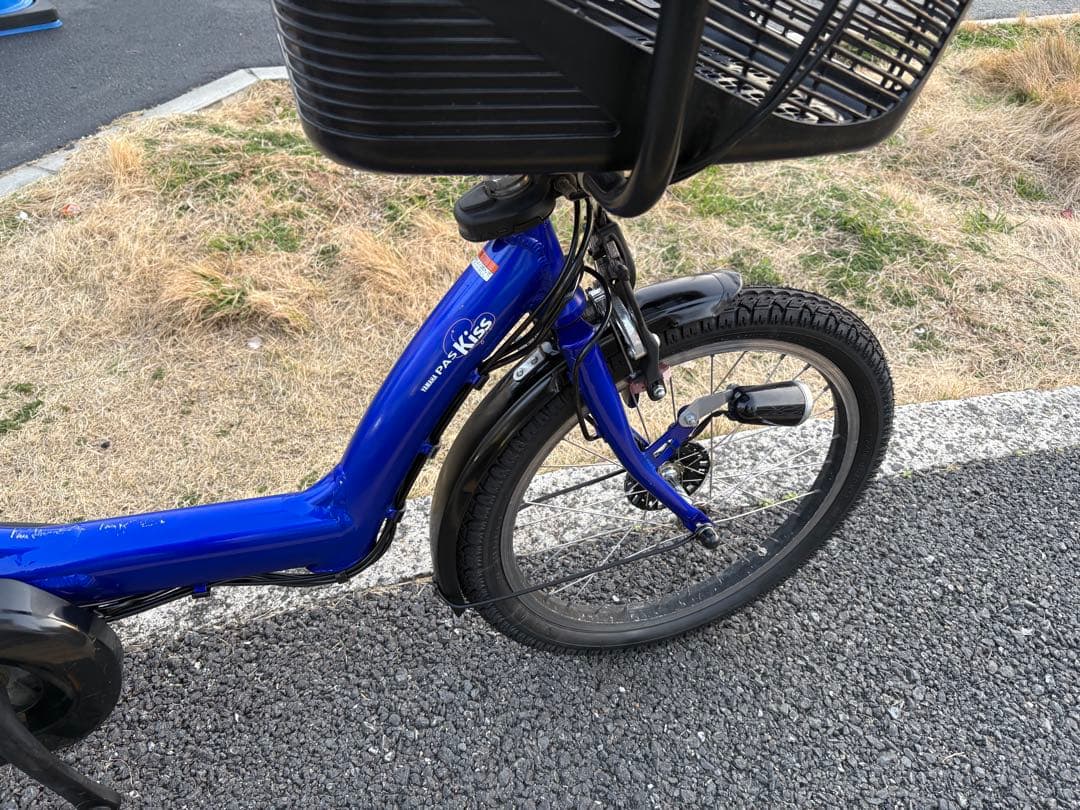 中古20㌅YAMAHA電動アシスト自転車　8.9Ah 大阪　004
