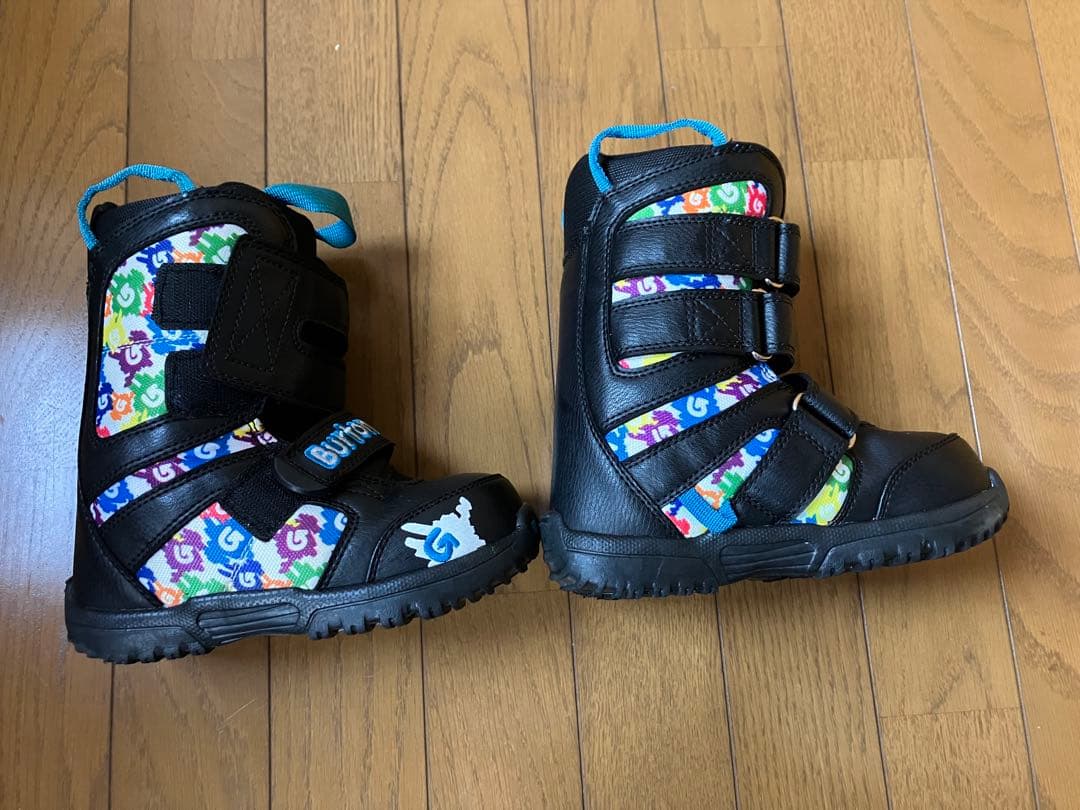 burton キッズ　スノーボード板　ビンディング　ブーツ＋カバー　計4点セット