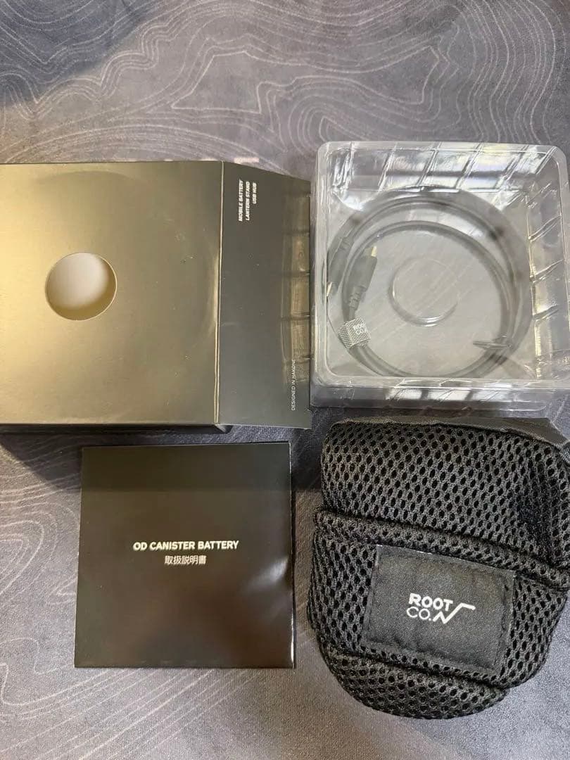 ROOT CO. PLAY OD BATTERY ブラック
