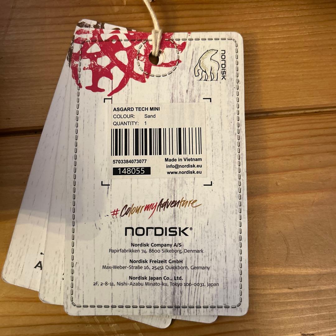 最終値下げ！Nordisk Asgard Tech Mini 2人用テント