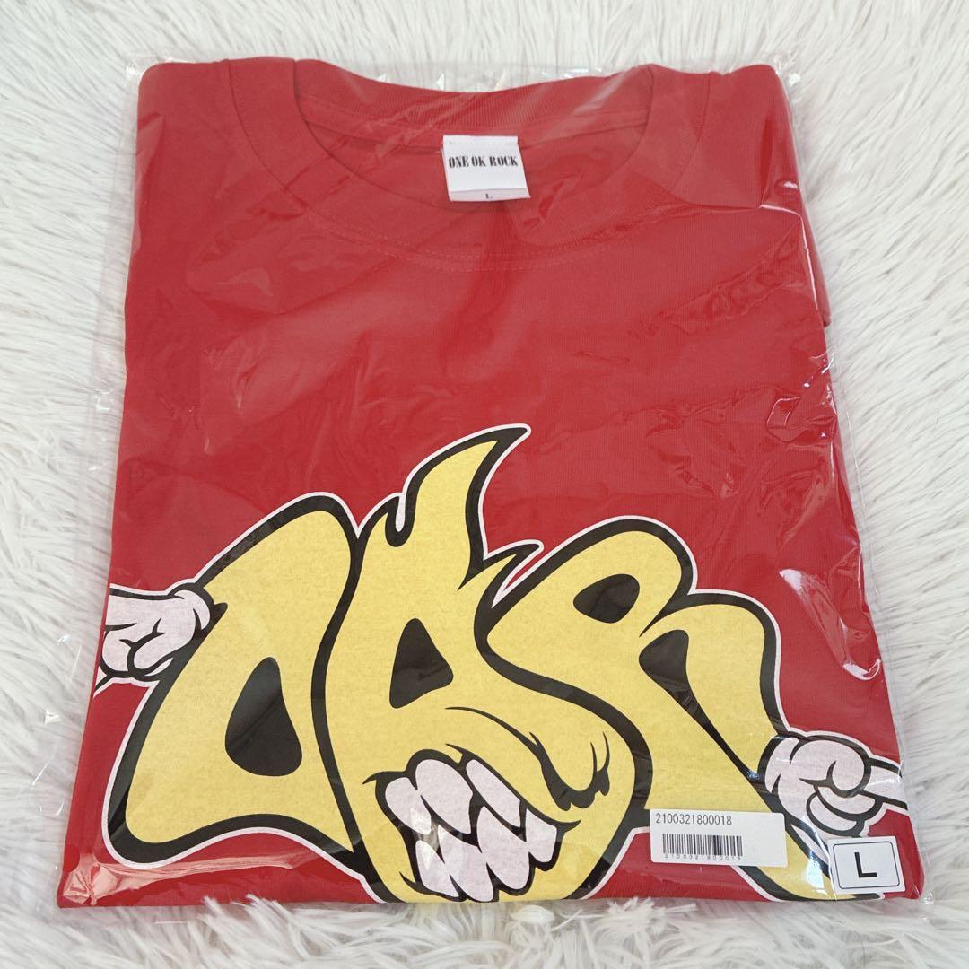 Lサイズ　ONE OK ROCK 2026 TMS Tシャツ-B RED 赤