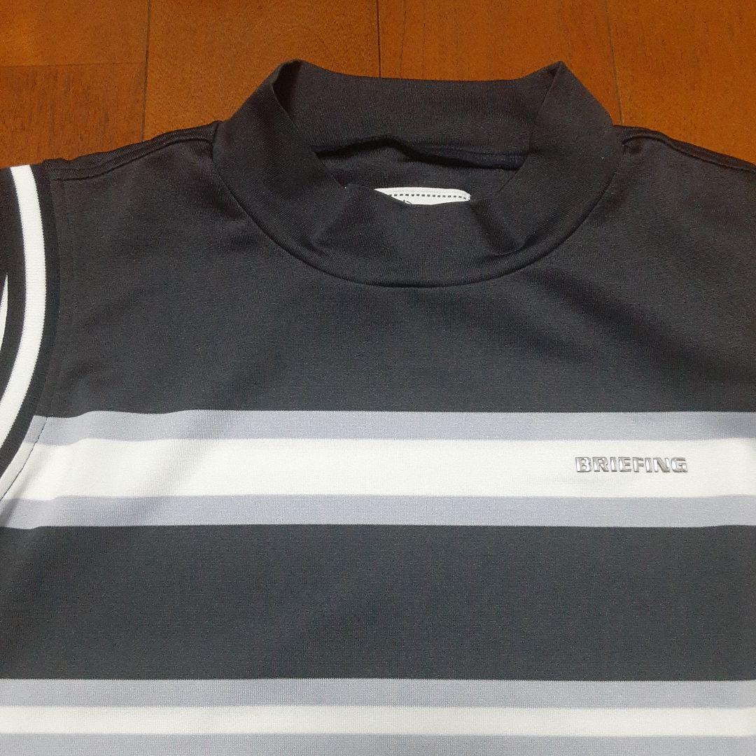 美品　BRIEFING レディース　ノースリーブ ゴルフシャツ　L