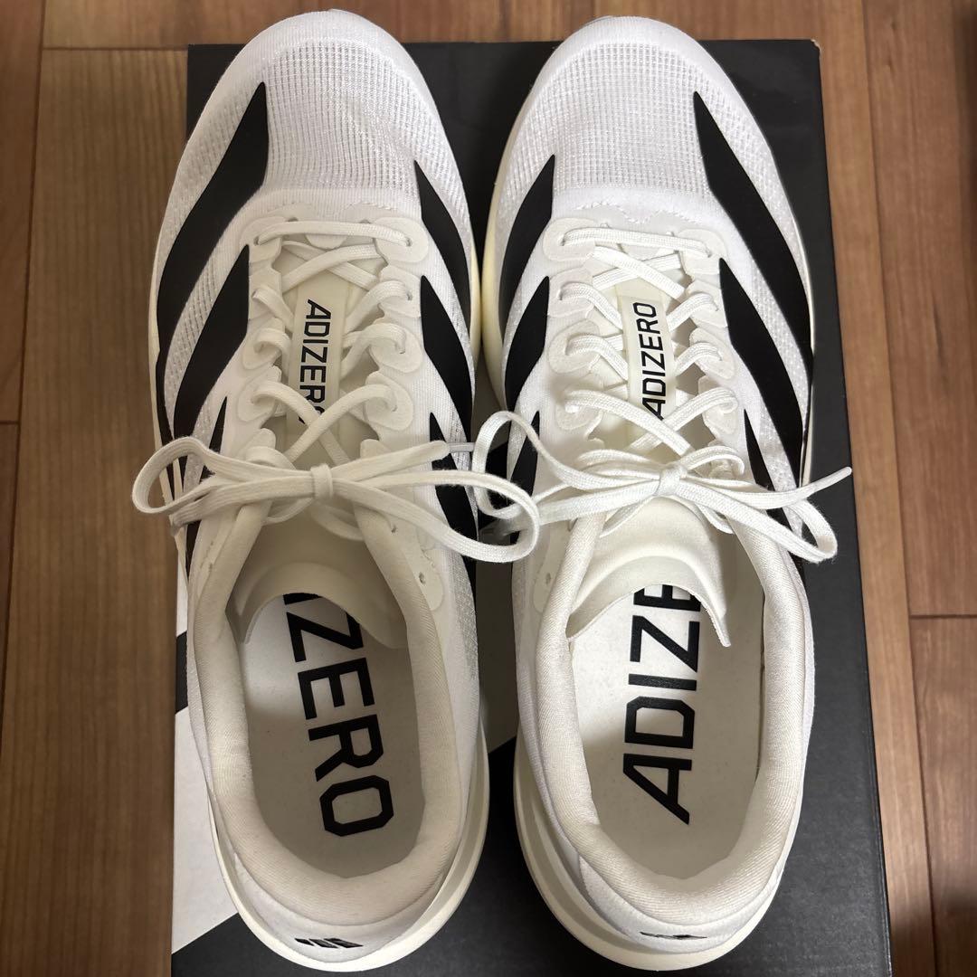 ADIZERO EVO SL 28.0cm ホワイト/ブラック