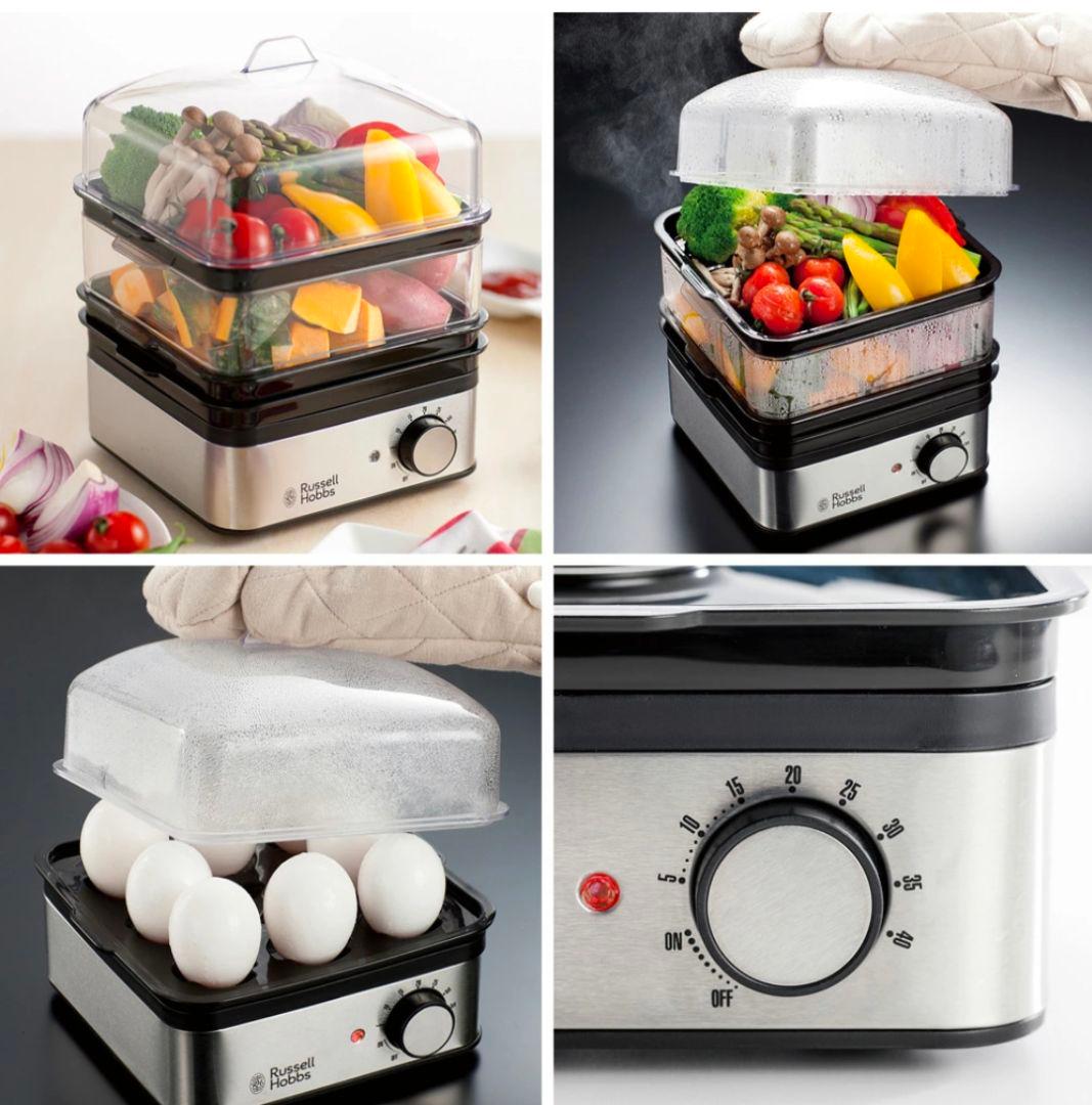 【新品未使用品】Russell Hobbs ミニスチーマー 7910JP