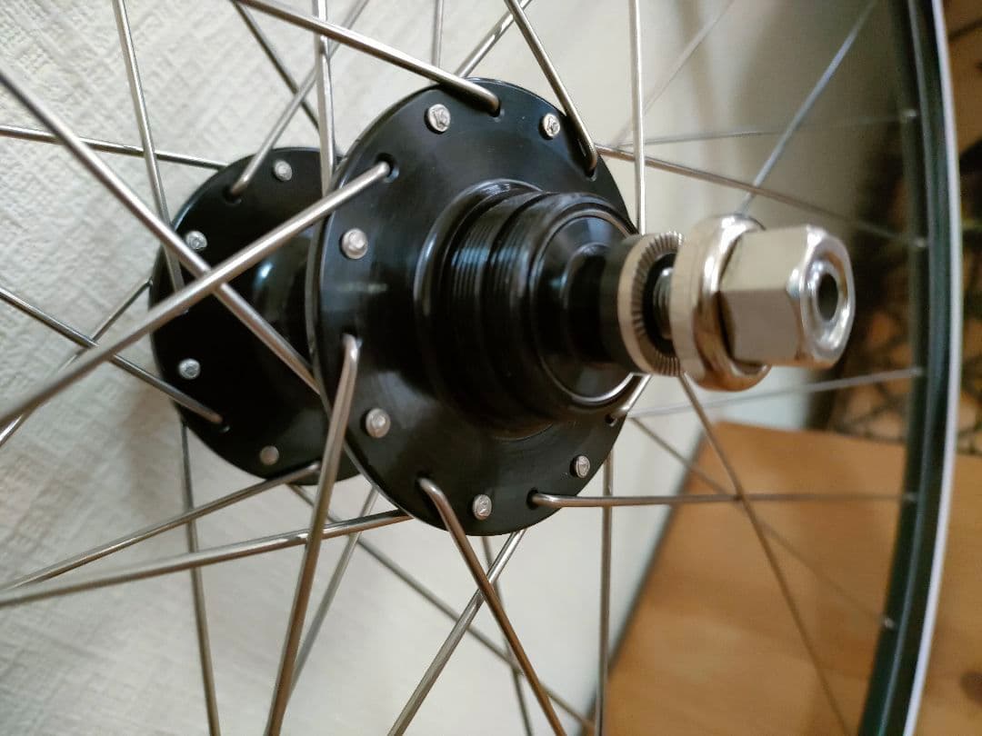 ピスト 競輪 700C 前後ホイール 車輪 RONGDEXIN 新品未使用　B品