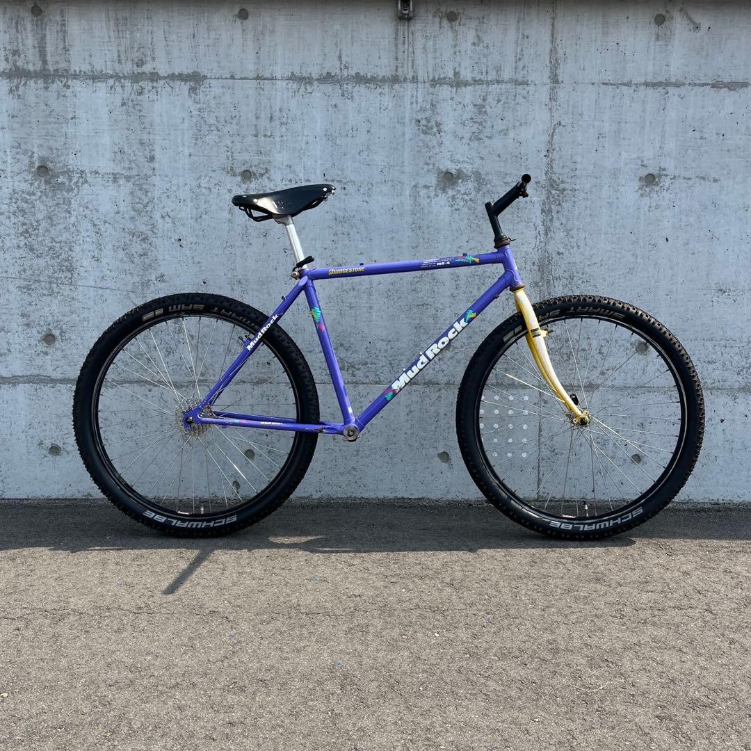送料無料◾️90s OLD MTB フレーム ブリヂストン マッドロック 自転車