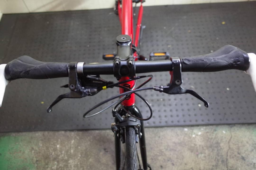 TERN CLUTCH 650C アルミ 8速 510mm クロスバイク RED