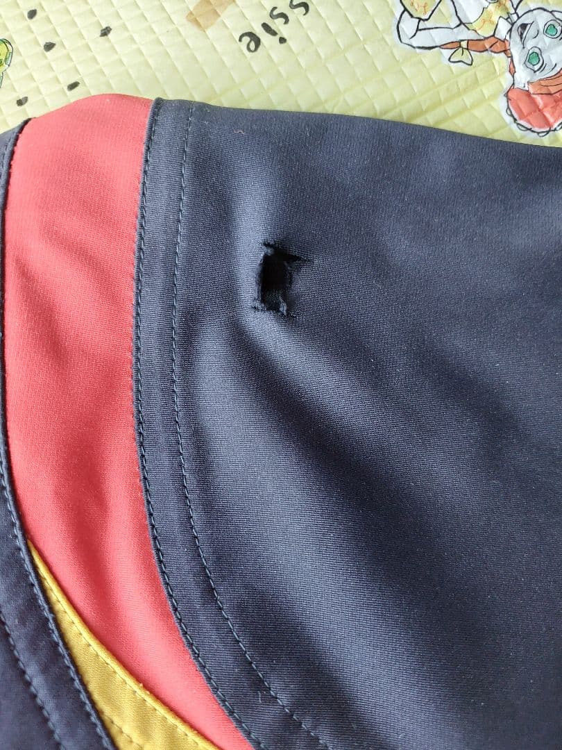 侍JAPANオーセンティックMizuno ジッパー付き半袖ジャケット M
