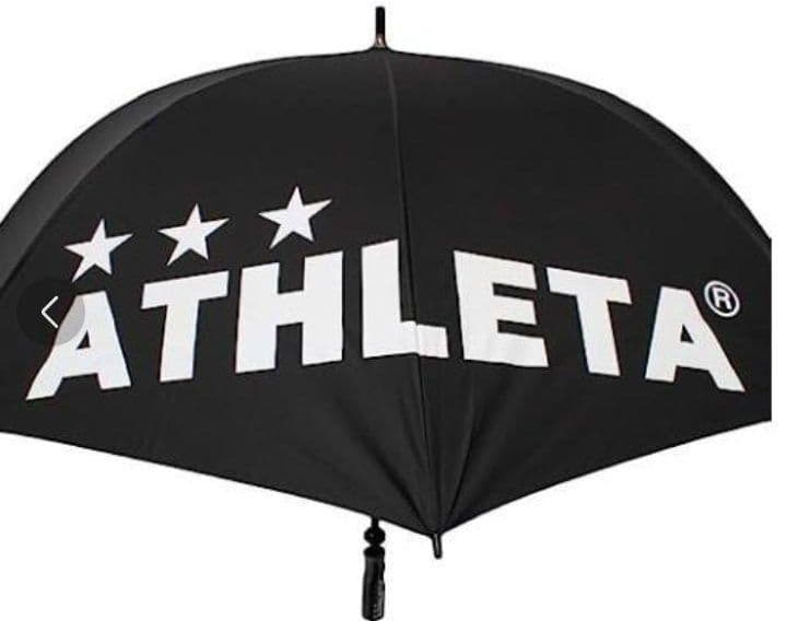 新品未使用　晴雨兼用 ATHLETA アスレタ UV 傘 ブラック　送料無料