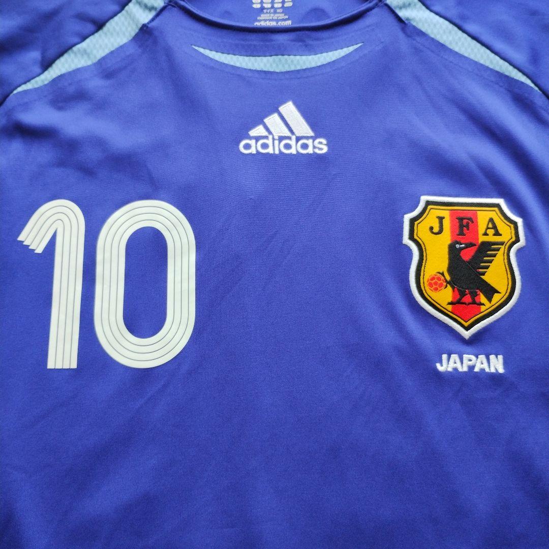【中古】2006年　Japan World Cup　中村俊輔選手ユニフォーム
