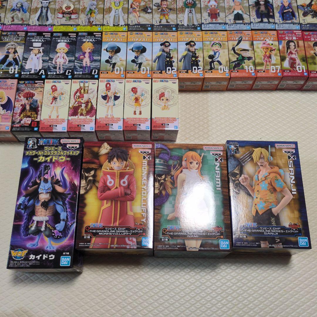 ワンピース　ワールドコレクタブルフィギュア　７２体セット　おまけつき