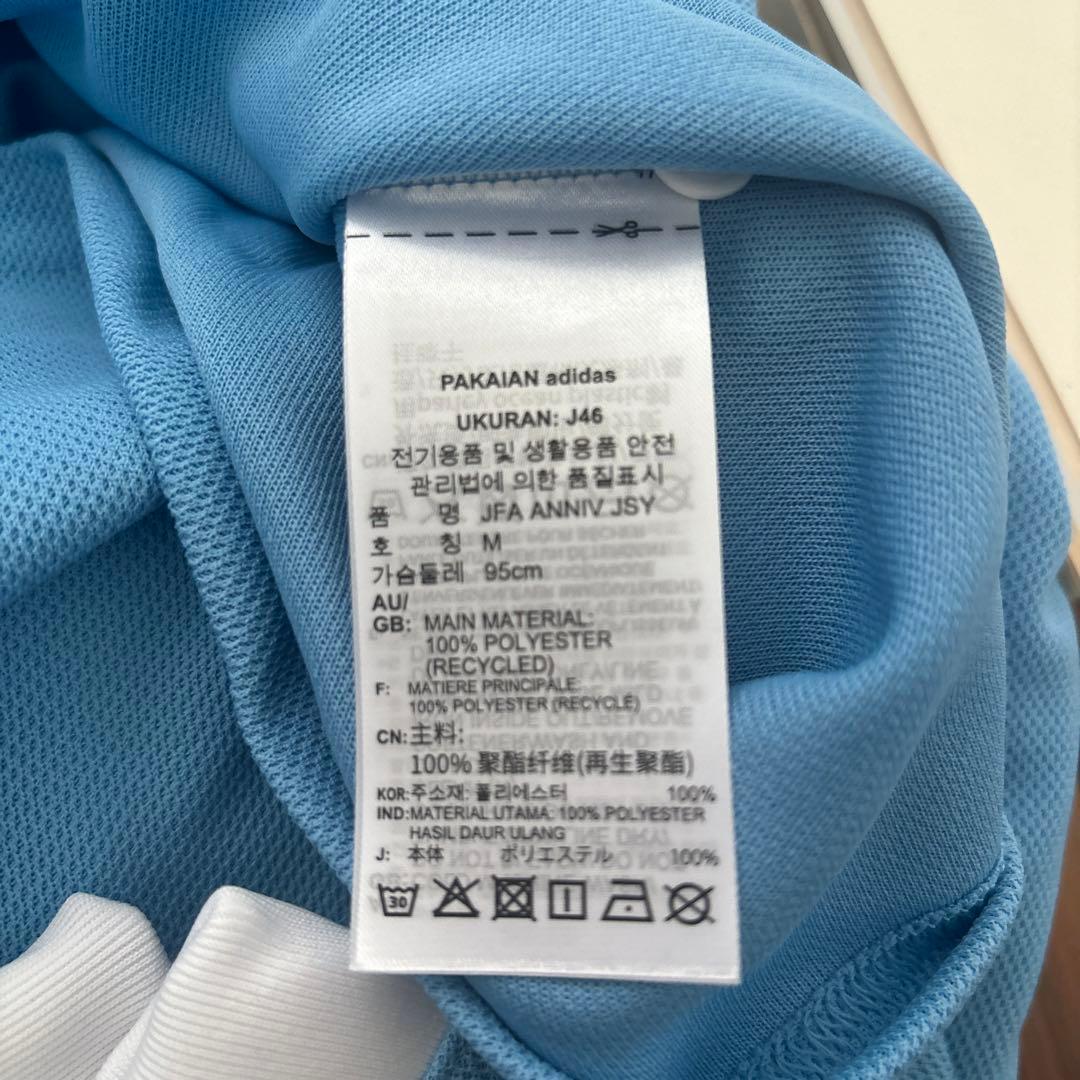 【未使用・木箱入】サッカー日本代表 100周年記念ユニフォームMサイズ／限定