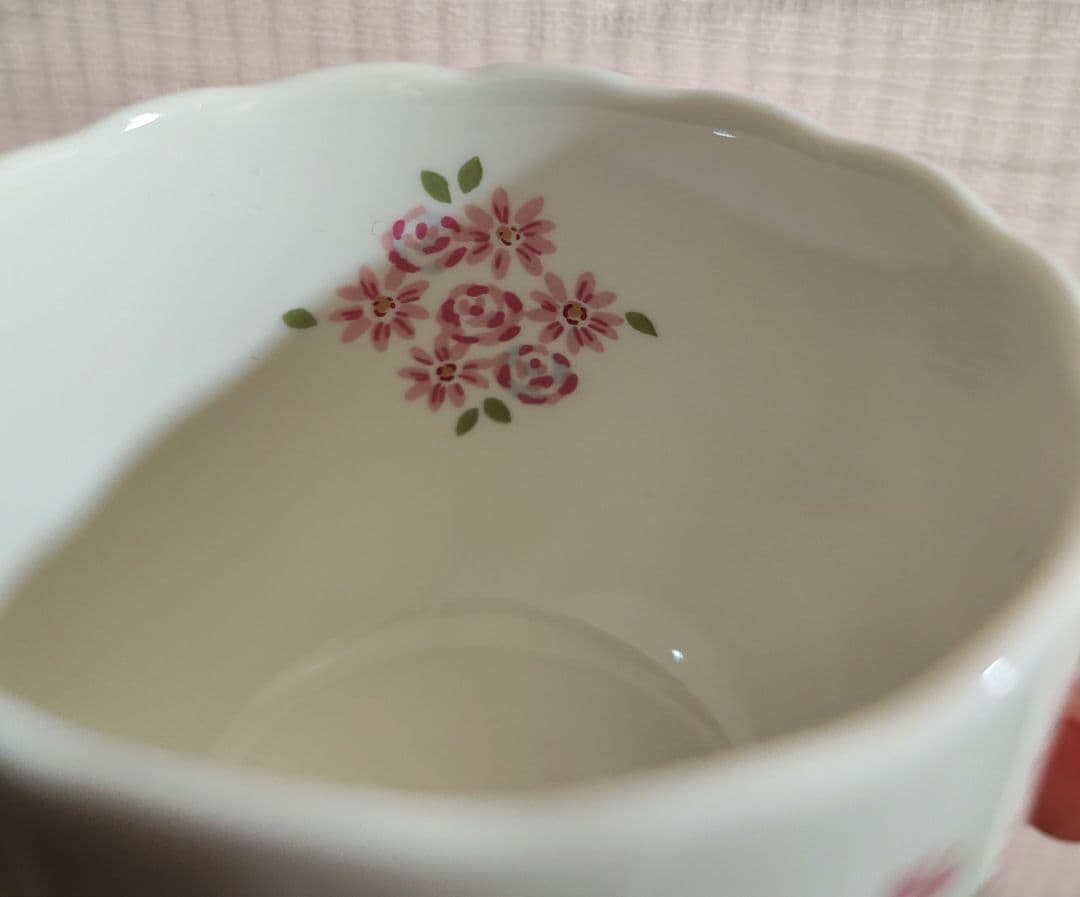 【昭和レトロ】マロンクリーム　食器セット　マグカップ　お茶碗　コップ×2個