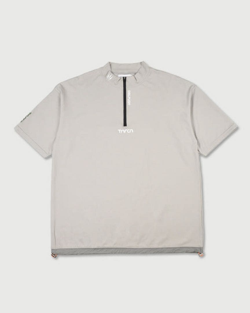 新作　RUFFLOG TNRCN HALF-ZIP TEE ラフロッグ　サイズM