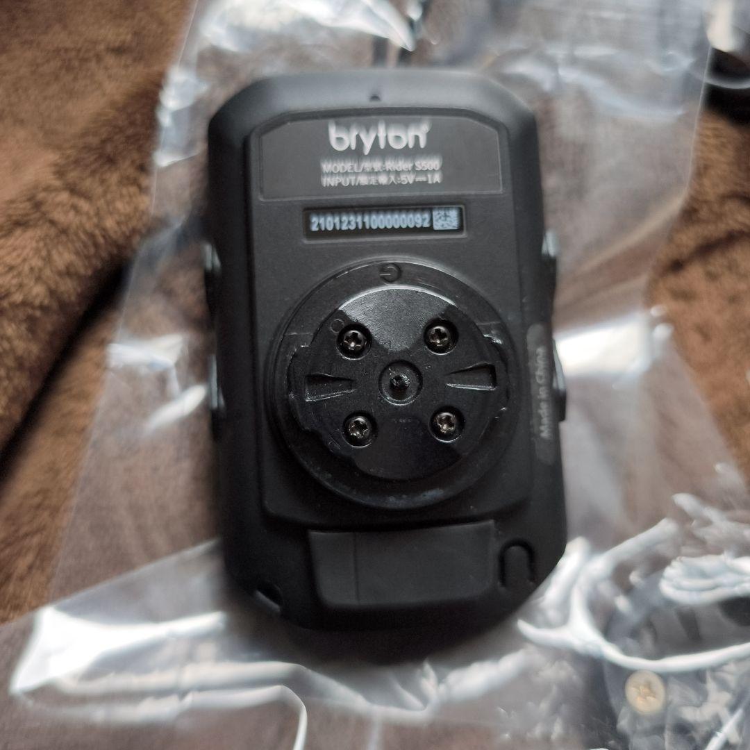 brytoe s500 サイクルコンピューター　付属品完備 ブライトン