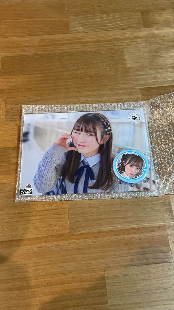 きゅーすと　ラブトレラッフルA賞　梅田みゆ